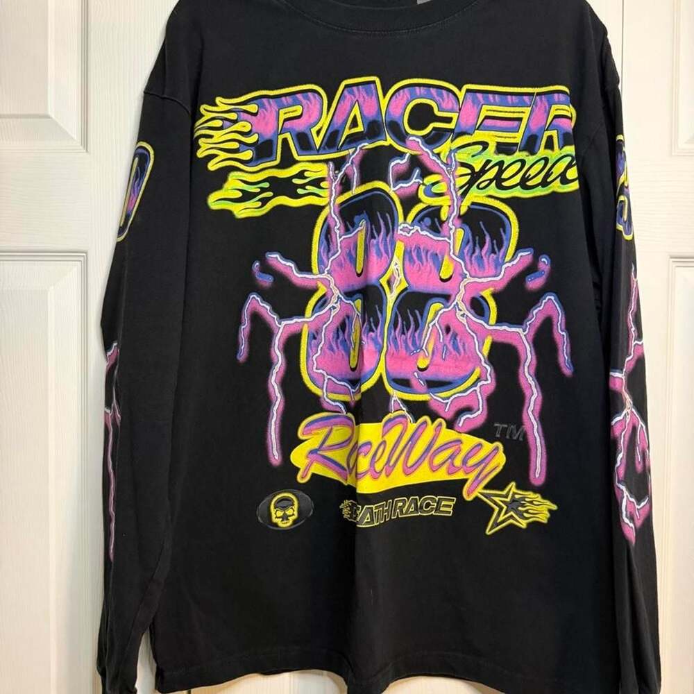 PacSun RACER Speed Long Sleeve Graphic T-Shirt